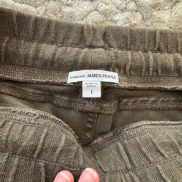 James Perse olive green jogger pants - Picture 4 of 5